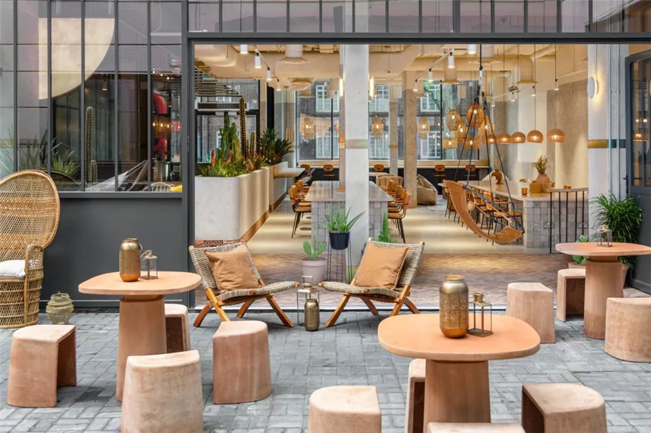 國外低成本酒店改造設(shè)計方案：Bermonds Locke酒店